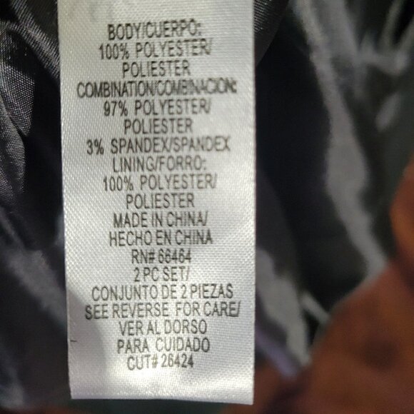 New DressBarn womens zip up blazer 20W - Picture 5 of 12